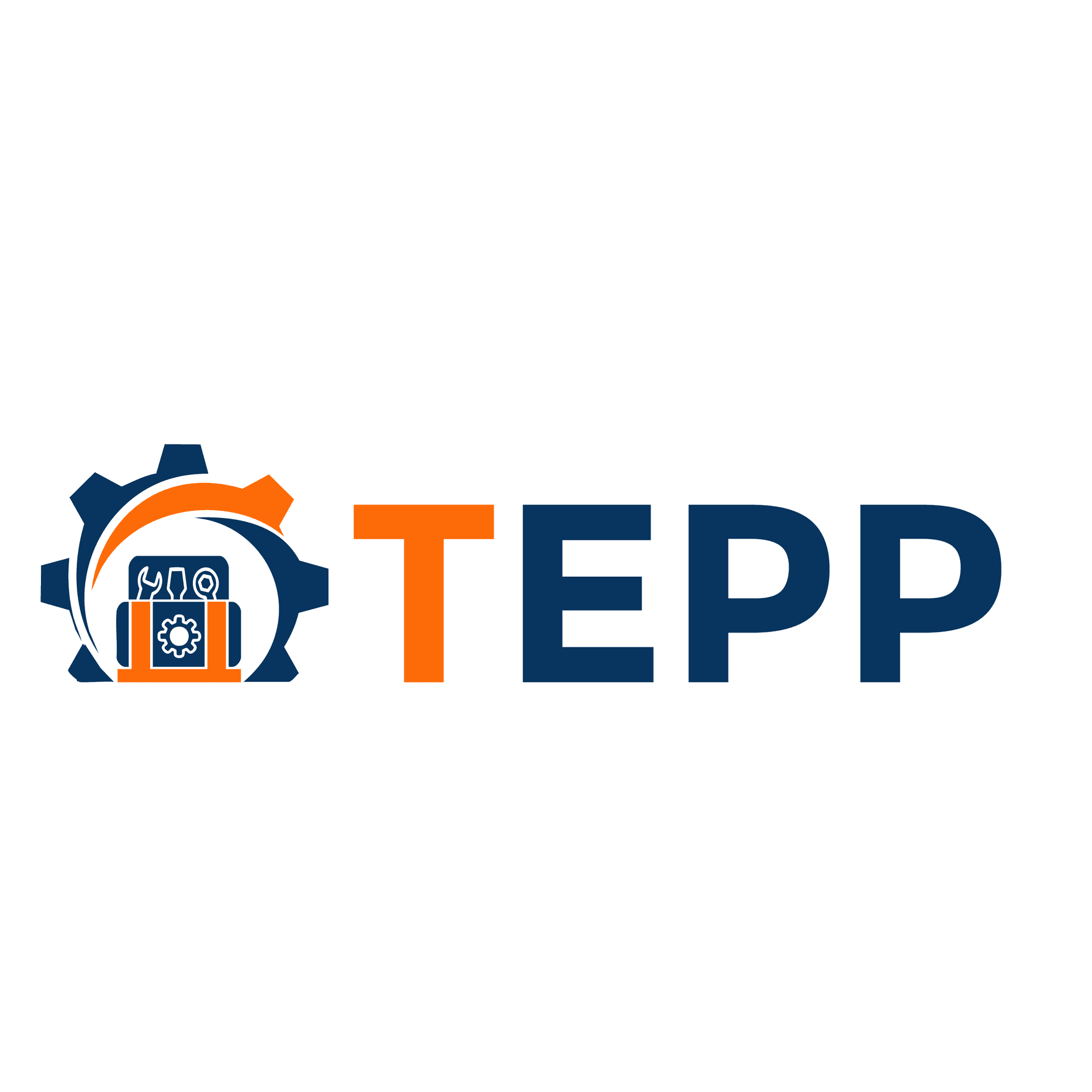 TEPP logo and construction imagery